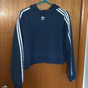 Adidas original crop hoodie